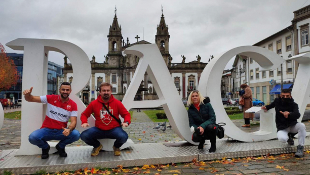 "DELIJE" STIŽU SA SVIH STRANA! Sprema se korteo u Bragi, navijači čekaju pobedu!