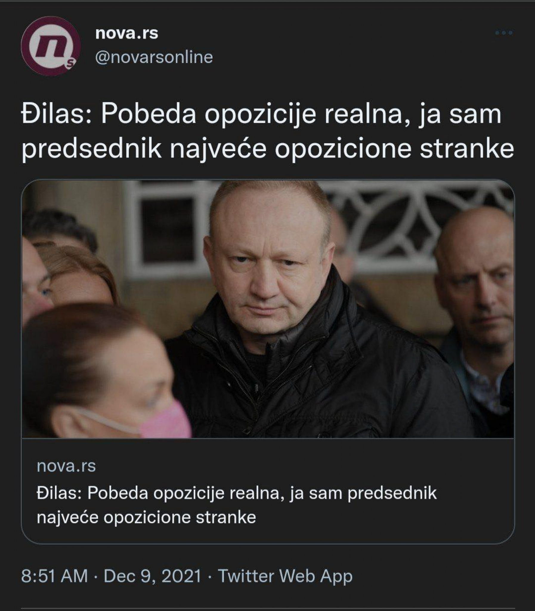 ĐILAS UMISLIO DA JE VOĐA OPOZICIJE Prepotetno se hvali kako je najbolji, umislio da će da pobedi na izborima