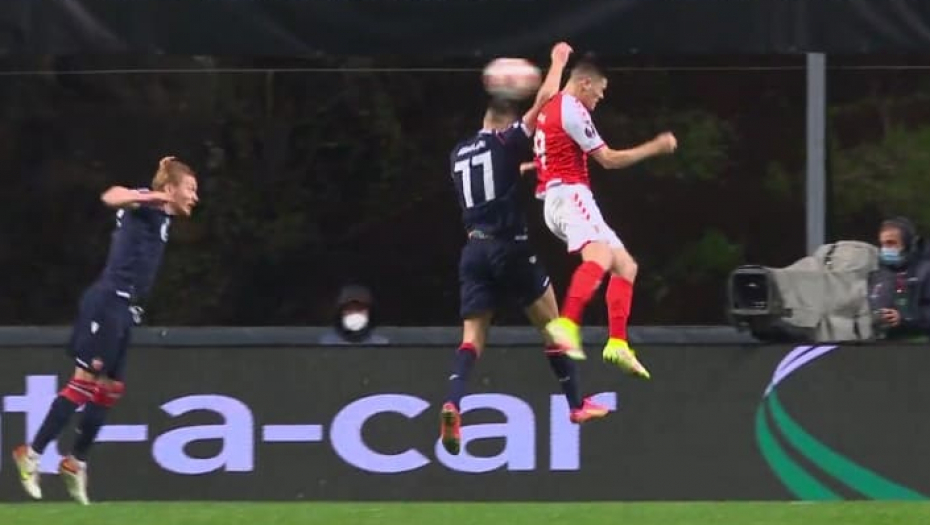 GOBELJIĆ TRAGIČAR! Evo kako je Crvena zvezda primila gol od Brage (VIDEO)