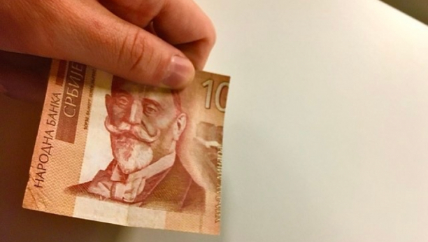 Srednji kurs dinara za danas