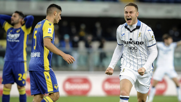 Atalanta posle preokreta bolja od "srpske" Verone!