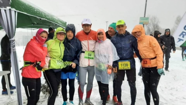 SNEG JE OKOVAO SRBIJU ALI ONI NISU ODUSTALI! Maratonci velikog srca - kroz jake padavine i led stigli do cilja!