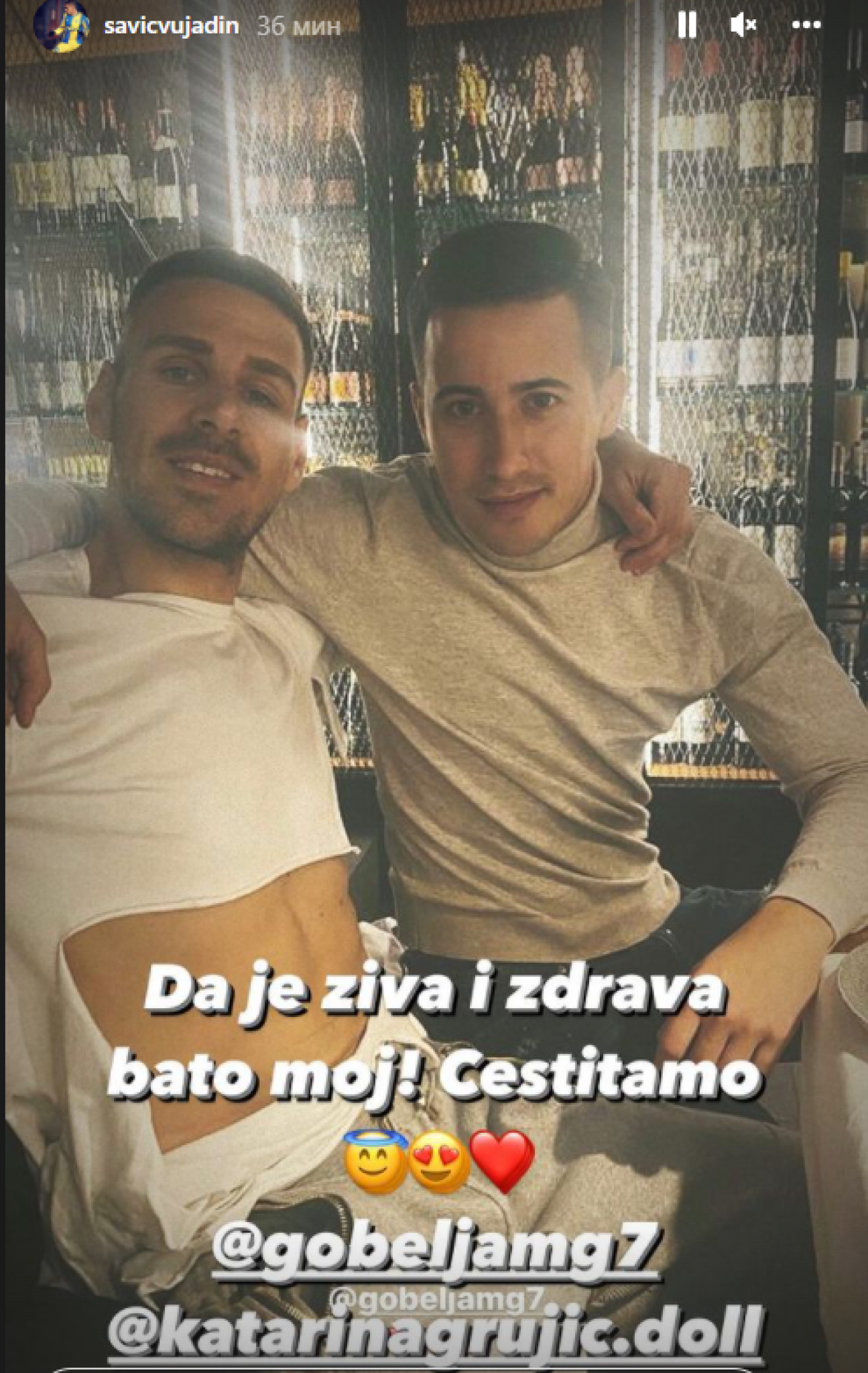 TATA GOBELJA OSTAO BEZ MAJICE! Stižu čestitke sa svih strana, bivši fudbaler Zvezde među prvima čestitao! (FOTO)