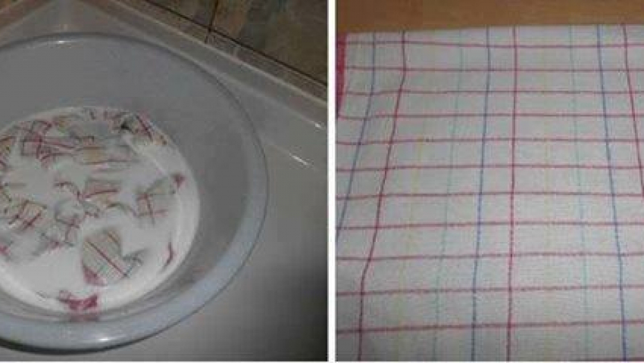 NAŠE BAKE NISU KORISTILE HEMIJU Uz pomoć ovog trika opraćete i vi najprljavije kuhinjske krpe bez otkuvavanja