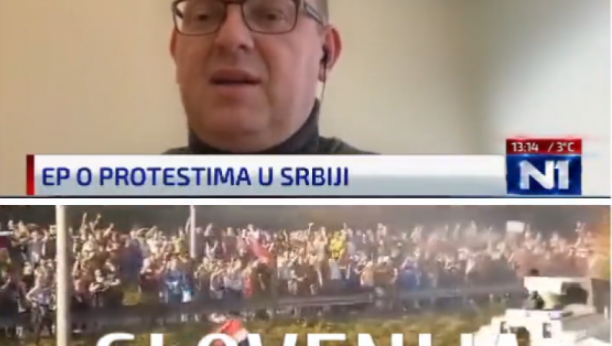 LICEMERJE BEZ GRANICA Slovenci drže Srbiji lekciju, a njihovoj policiji samo tenkovi falili na ulicama! (VIDEO)