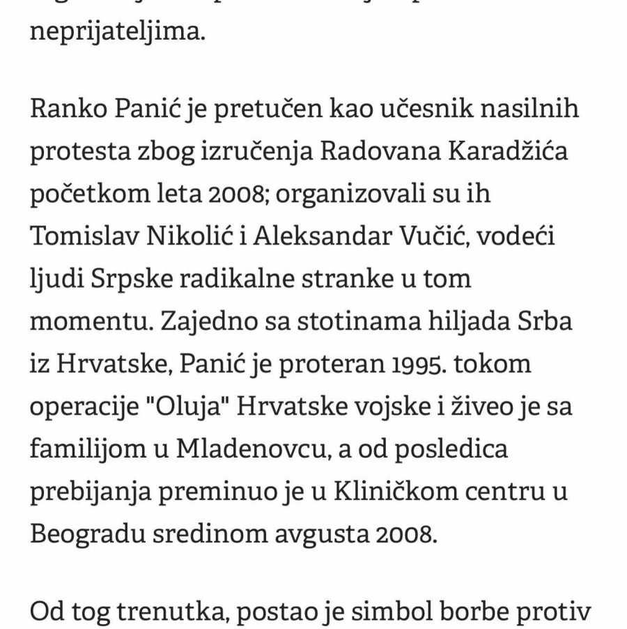 Đilasovi novinari bez duše, sad kopaju i po kostima ubijenog Ranka Panića: Opravdati prolivanje krvi svih koji ne misle kao oni