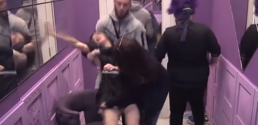 JEZIVI KRICI I URLICI MILICE ODZVANJALI ZADRUGOM Mensur je ponizio, ona lomila sve pred sobom: Klošarka, pravo je zlo!