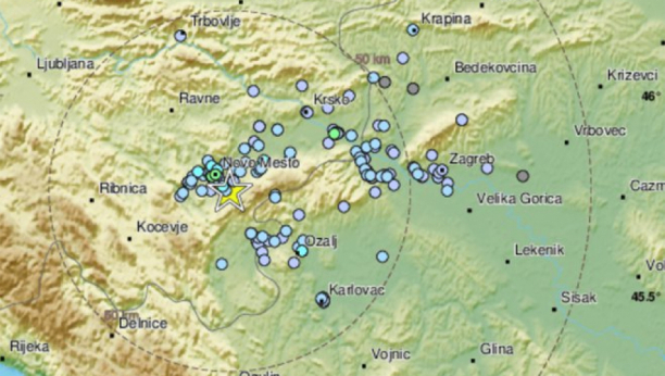 Zemljotres pogodio Sloveniju