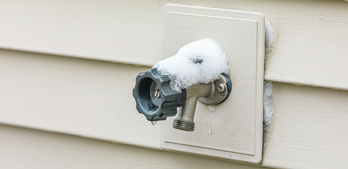 Zaštitite spoljnu slavinu od smrzavanja