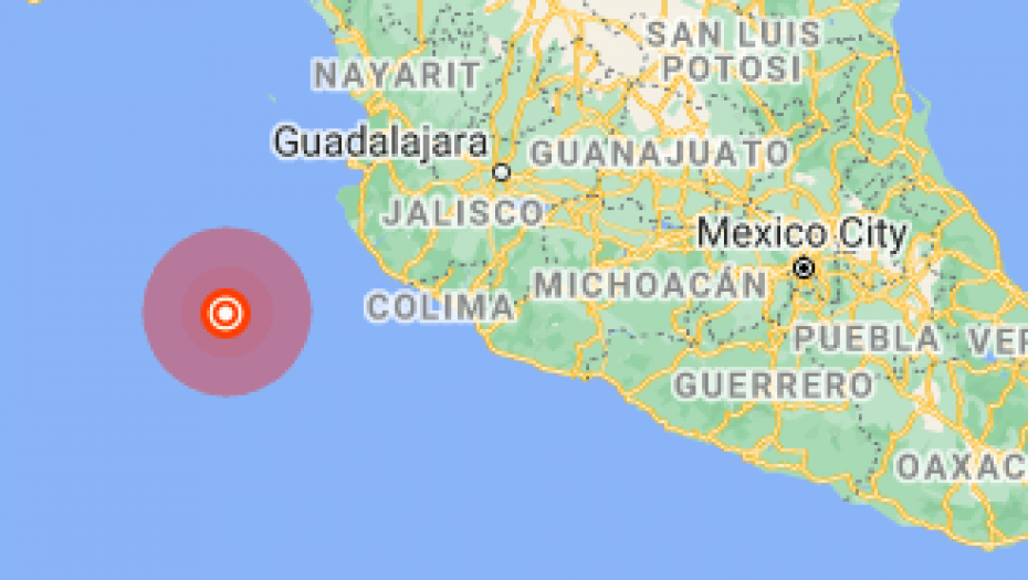 Snažan zemljotres pogodio Meksiko: Nema podataka o žrtvama