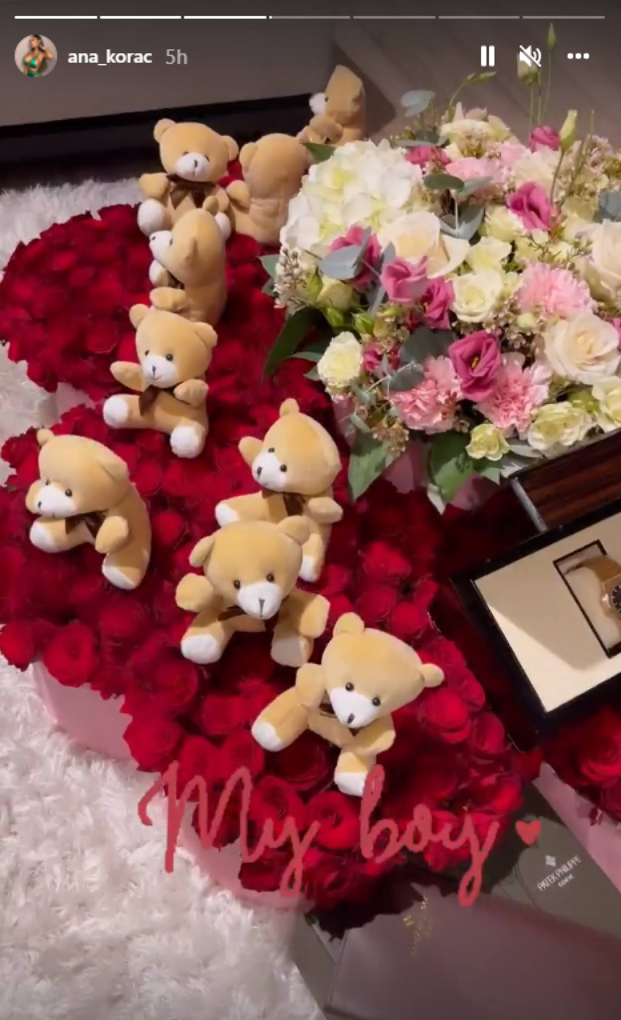 ŠOK! DOBILA SAT U VREDNOSTI PREKO 200.000 DOLARA! Dečko Ane Korać joj poklonio 