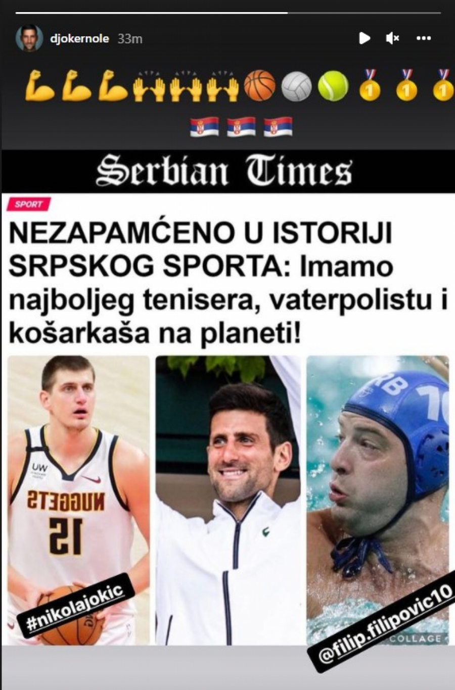 NOLE SE HITNO JAVIO PRED PONOĆ Reči su suvišne, slikom je sve objasnio (FOTO)