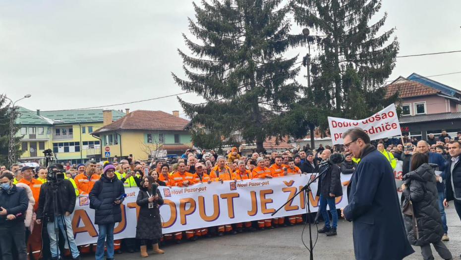 VUČIĆ U POSETI ZLATIBORSKOM I RAŠKOM OKRUGU: Sve ono što smo sanjali decenijama, dobićete!