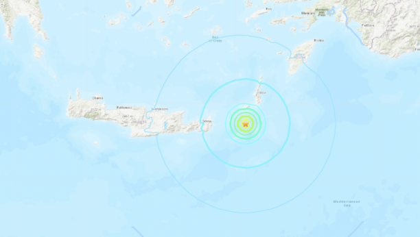 TREĆI JAK ZEMLJOTRES POGODIO GRČKU Potres od 6 stepeni po Rihteru