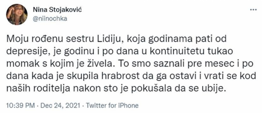 OGLASILA SE POLICIJA Slučaj repera kog je političarka optužila da joj je zlostavljao sestru došao do tužilaštva!