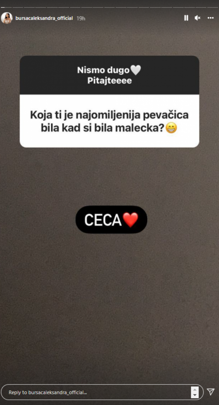 POZNATA PEVAČICA ŠOKIRALA PRIZNANJEM Nije želela da bude popularna, htela je da se bavi ovim poslom!