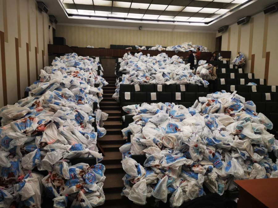 Pripreme za Pančevačku novogodišnju čaroliju: Paketići za decu već stigli (FOTO/VIDEO)