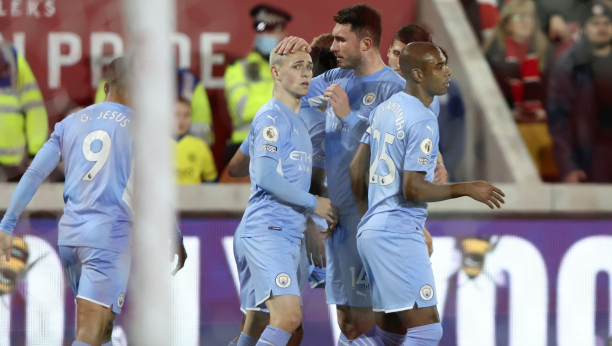 SITI NIJE LIČIO NA SEBE, ALI JE FODEN SVE ISPRAVIO! Šampion se nekako provukao protiv Brentforda, Gvardiola nije napravio nijednu izmenu! (VIDEO)