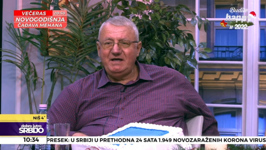 ČETNIČKA NOVA GODINA Šešelj u jutarnjem zapevao čuvenu srpsku pesmu