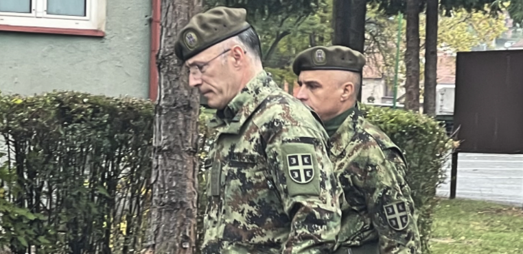 Mojsilović obišao razmeštene snage Vojske Srbije