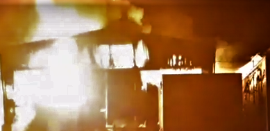 CRNA GORA Veliki požar u bivšoj fabrici Radoje Dakić (FOTO/VIDEO)