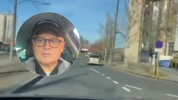 OBJAVIO SNIMAK IZ AUTOMOBILA Vesić se provozao kolima praznim gradskim ulicama uz pesmu "Nove godine" (FOTO/VIDEO)