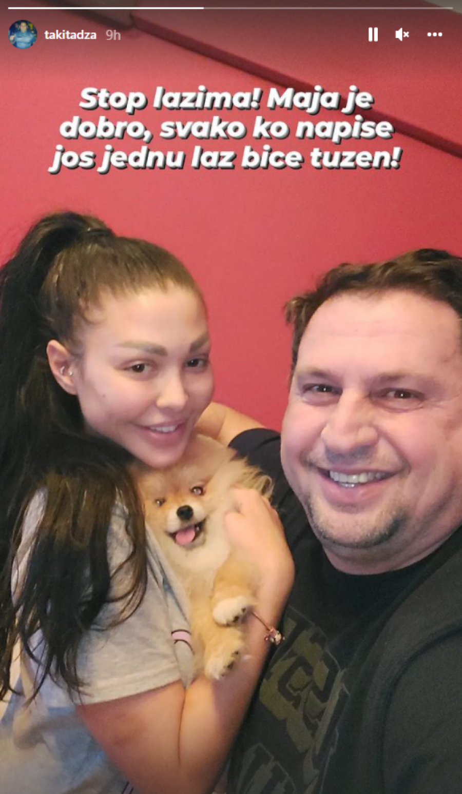 NEKA KAŽE ISTINU I  PRESTANE DA SE KAČI NA MENE Maja Marinković u ratu sa ocem, Takiju poručila jedno