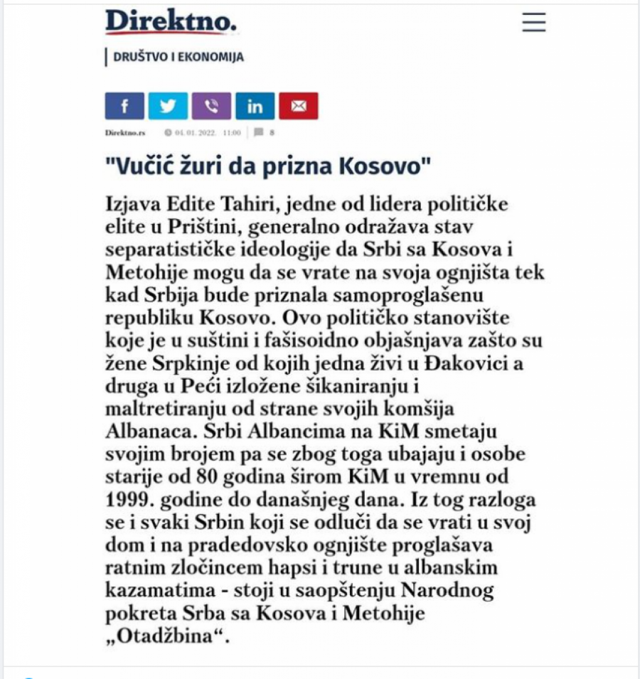 SAČUVAO NAROD NA KOSOVU Aleksandar Vučić nedostižan državnik, graditelj i čuvar srpske časti
