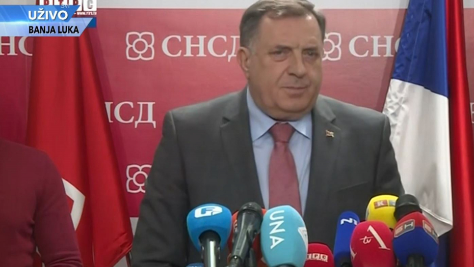 SPECIJALNO OBRAĆANJE MILORADA DODIKA Ja sam ponosan što sam na strani Republike Srpske