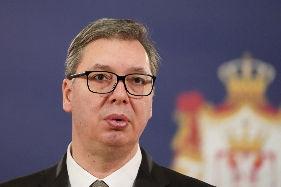 PROSLAVA BADNJEG DANA U PREDSEDNIŠTVU Vučić sa srpskom decom iz Hrvatske: Budite uvek ponosni na svoje ime i prezime (FOTO/VIDEO)