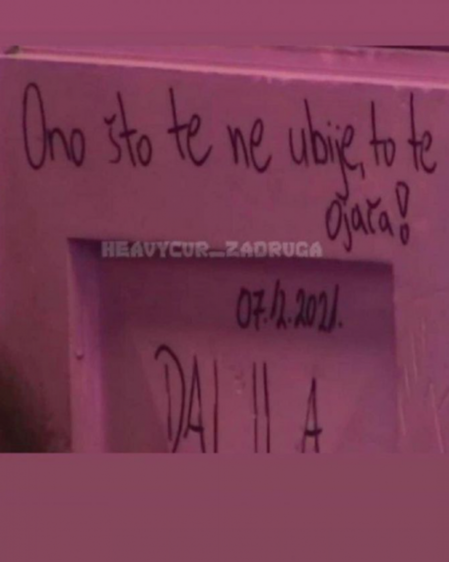 DALILA POSLALA FILIPU TAJNU PORUKU! Kamera zabeležila svaki detalj, zadrugarka je potpuno raskrinkana!