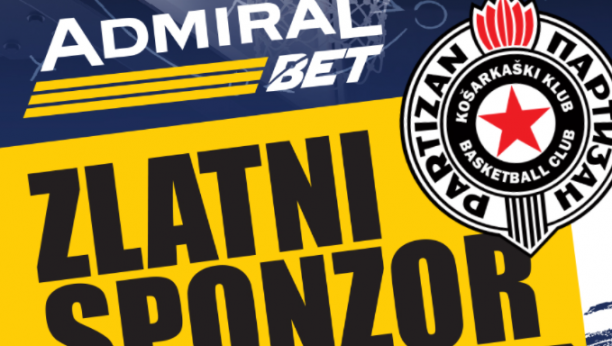 NOVI ČLAN CRNO-BELE PORODICE! AdmiralBet je postao zlatni sponzor KK Partizan NIS!
