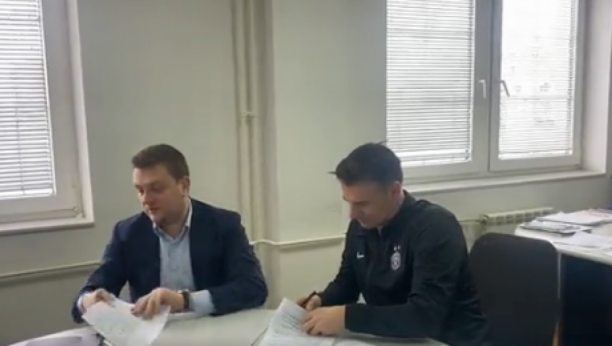 OVU SU "GROBARI" ČEKALI! Stanojević i zvanično potpisao novi ugovor! (VIDEO)