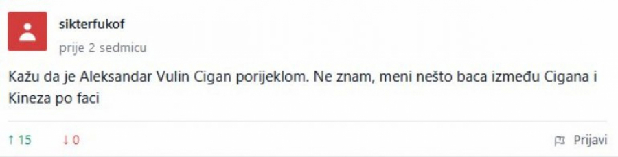 PORUKE MRŽNJE Upućene jezive pretnje ministru Vulinu i njegovoj porodici