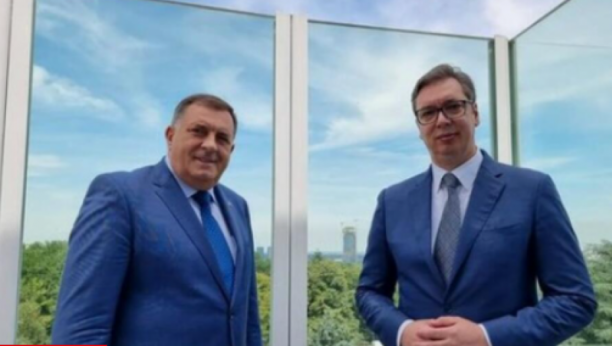 PREDSEDNIK SRBIJE SUTRA IMA DVA VAŽNA SASTANKA Vučić se sastaje sa Dodikom i Srbima sa Kosova