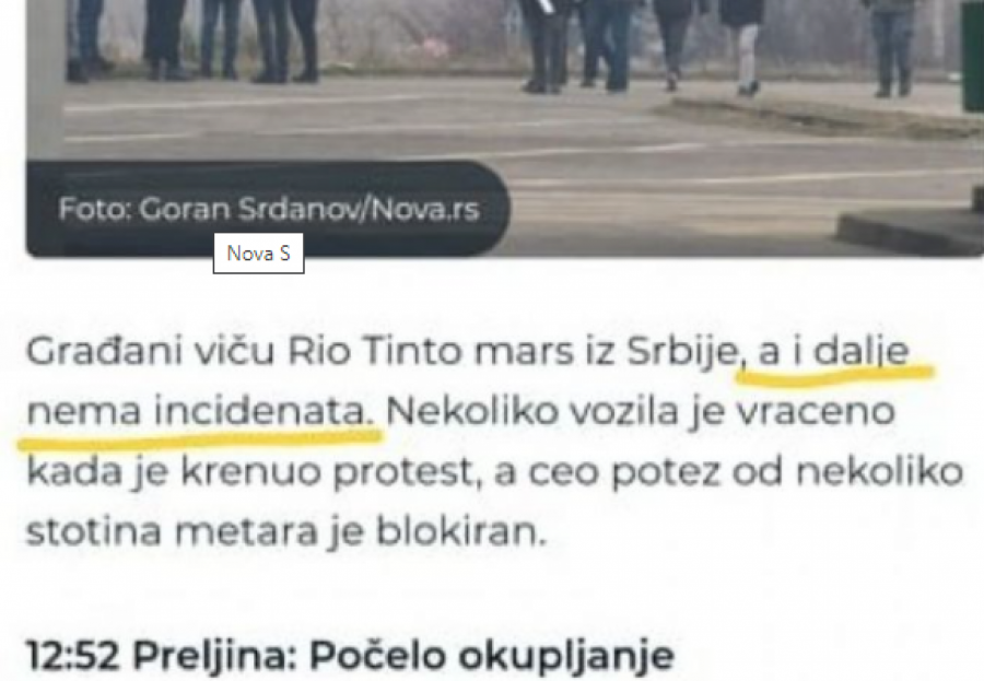 MEDIJI OPOZICIJE PRIŽELJKUJU INCIDENTE I NASILJE? Vladimir Orlić o izveštavanju sa blokada - to im i jeste namera (FOTO)