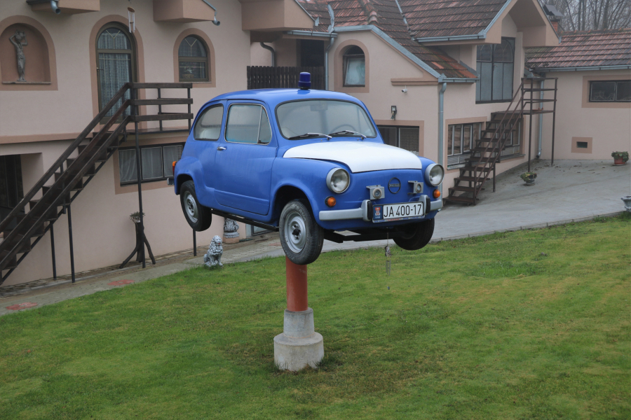 ATRAKCIJA Neobičan fića u dvorištu Mirjane Pavlović dominira selom u opštini Batočina: Nije aeroplan, a nadleteo Brzan