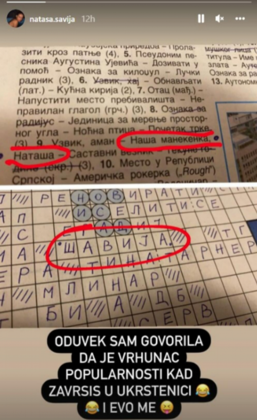 NATAŠA ŠAVIJA ODUŠEVLJENA: Oduvek sam govorila da je ovo vrhunac popularnosti! (FOTO)