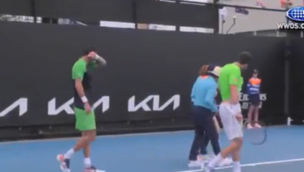 DRAMATIČNA SCENA NA AUSTRALIJAN OPENU! Devojčica pala u nesvest, teniseri odmah reagovali! (VIDEO)