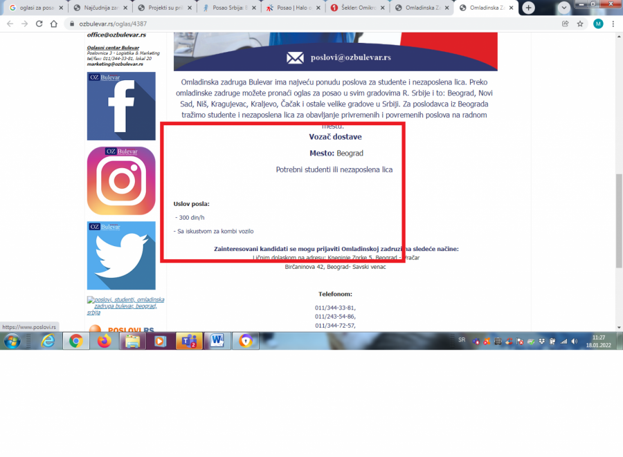 POTRAGA Iako su plate koje se nude odlične, uslovi poslodavaca i radnika se ne slažu: Posla ima, ali radnika ni za lek