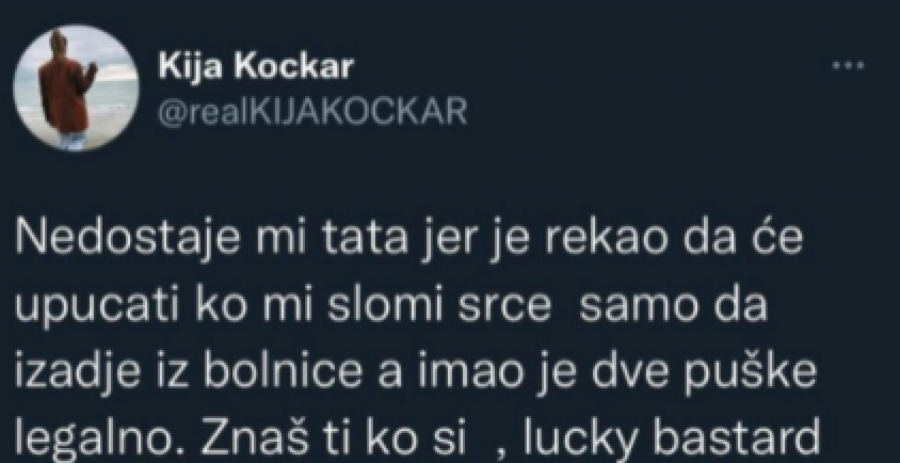 REKAO JE DA ĆE UPUCATI SVAKOG KO MI SLOMI SRCE! Kija Kockar izjavom zaprepastila sve!