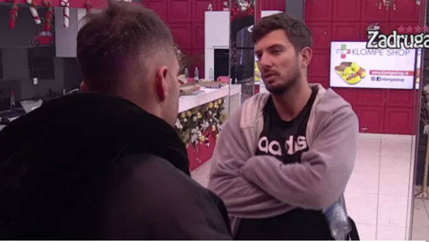 OČI U OČI! Zadrugar se požalio Anđelu, on ga žestoko isprozivao i ostavio u šoku!