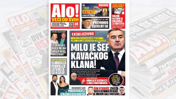 POZADINA PLANIRANOG ATENTATA NA VUČIĆA Milo je šef Kavačkog klana