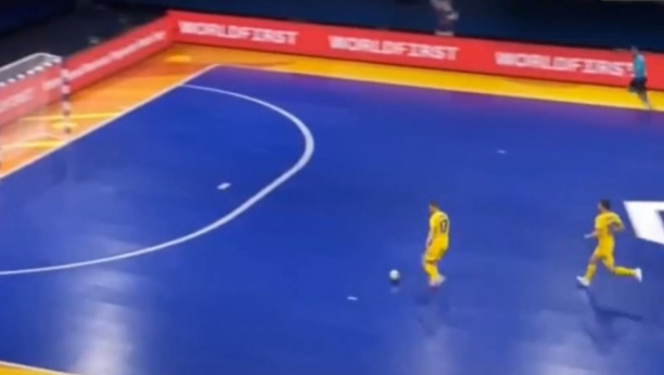 PROMAŠAJ VEKA NA MEČU REPREZENTACIJE SRBIJE Nikome nije jasno kako je ovo uspeo (VIDEO)