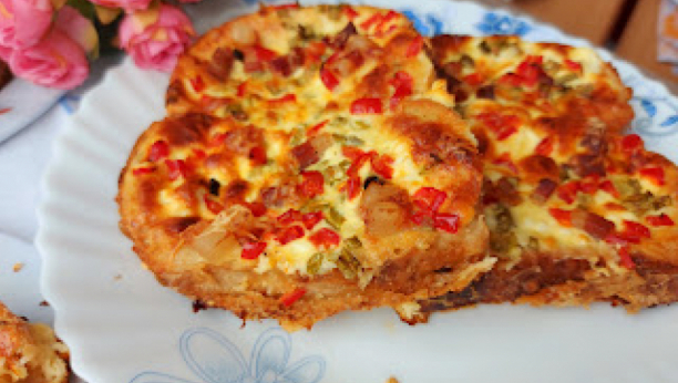 RECEPT ZA BRZ I PREUKUSAN DORUČAK Pica na srpski način, sve sastojke imate u kući (VIDEO)