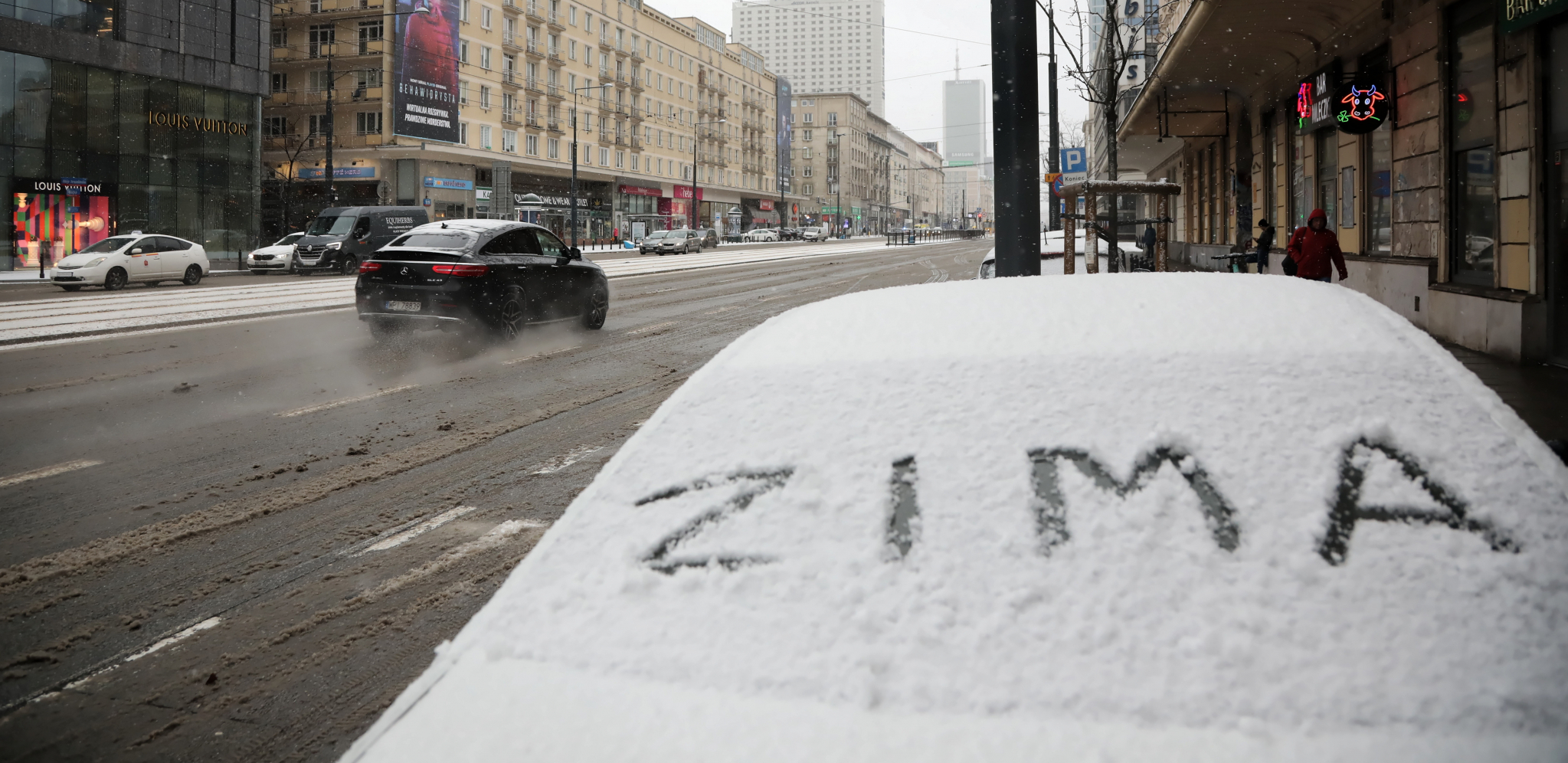 AMSS Vozači oprez: Deonice s ledom i zastoj u saobraćaju