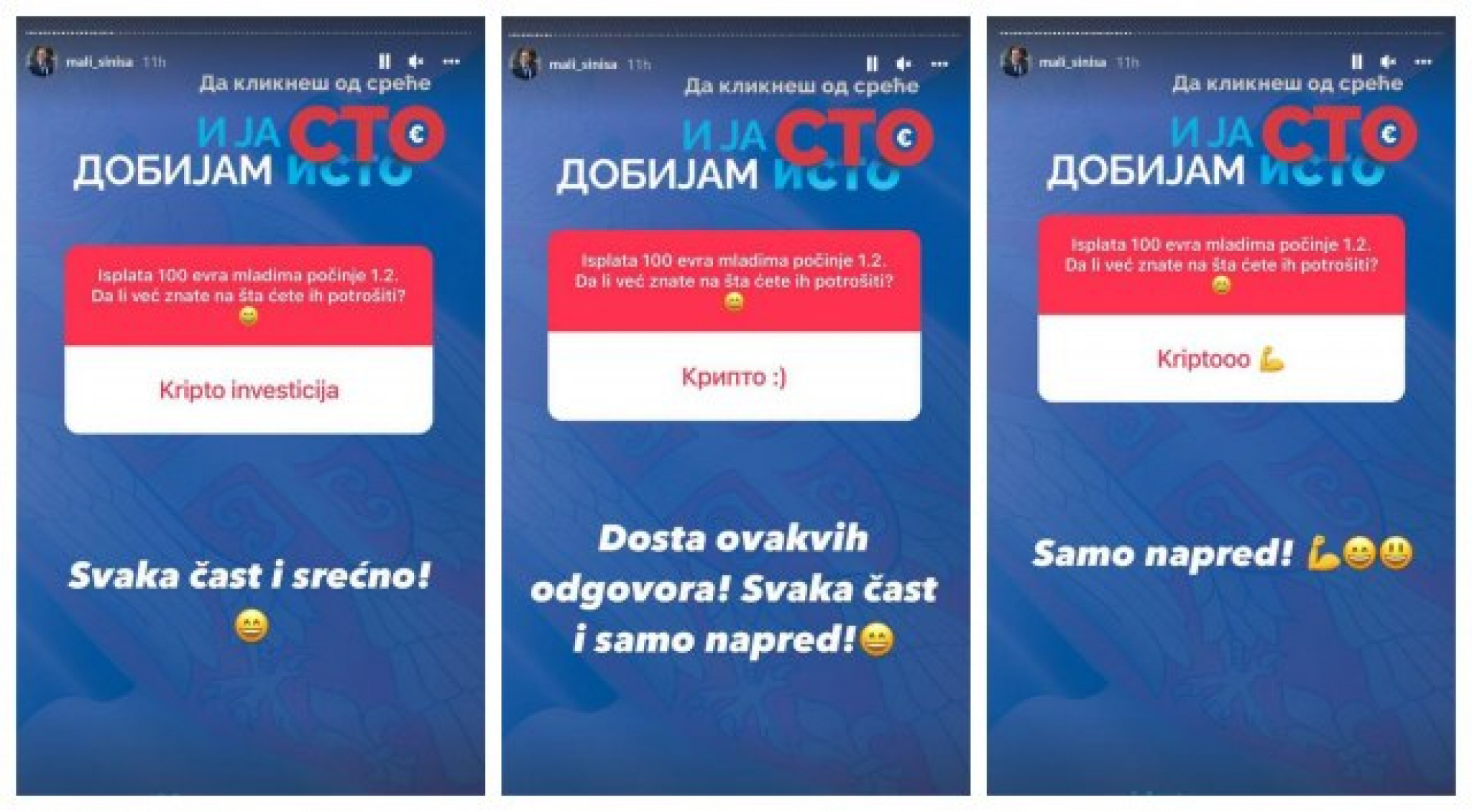 Mali pitao građane na šta će potrošiti 100 evra - jedan odgovor dominira