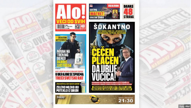 ŠOKANTNO SAZNANJE ALO!  Ovaj čovek je plaćen da ubije Vučića