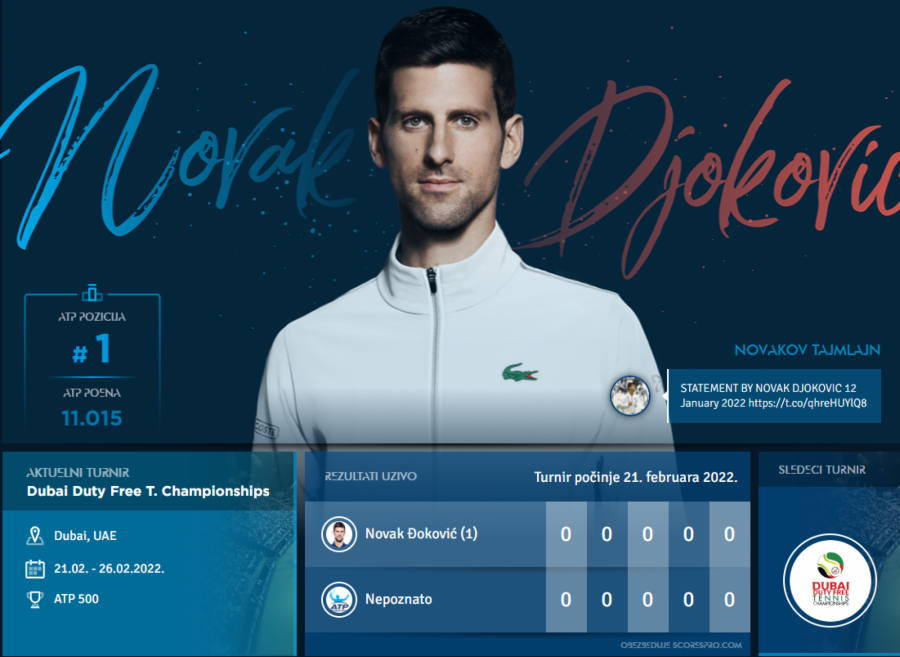 NAVIJAČI U TRANSU! Novak zvanično objavio učešće na svom prvom turniru posle deportacije! (FOTO)