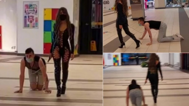 DEVOJKA PROŠETALA MOMKA NA POVOCU Šok u poznatom tržnom centru, region bruji o njegovoj izjavi (VIDEO)